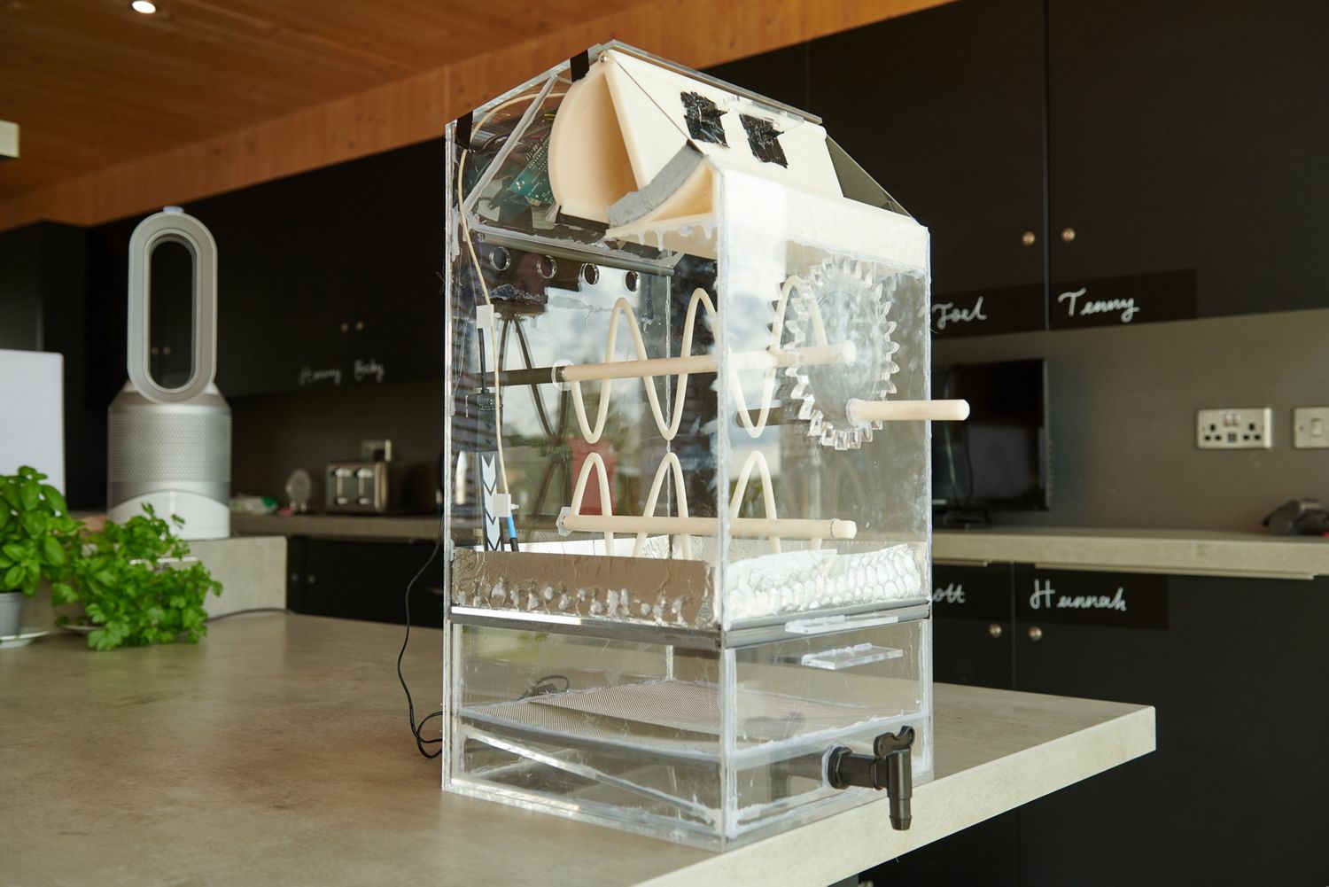 Intelligent Composting, one of the inventions of Dyson Undergraduate Engineers this summer